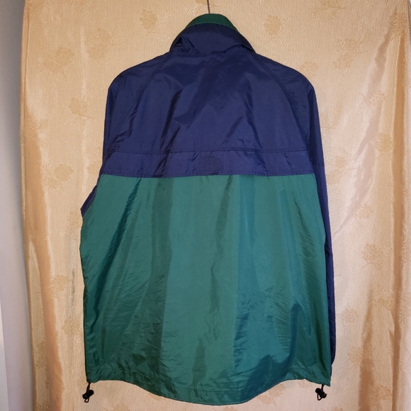 Columbia Zip Up Hooded Windbreaker Packable Rain Jacket Women's Size Large - Picture 3 of 8